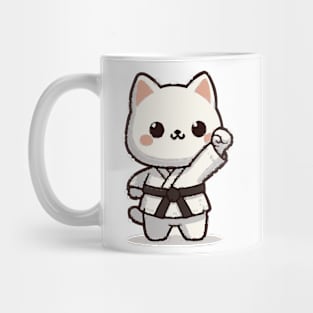 Karate Cat Mug